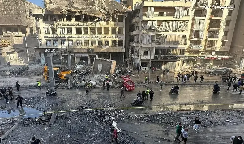 254 قتيلاً و1165 جريحًا جراء قصف الاحتلال على بيروت والضاحية الجنوبية