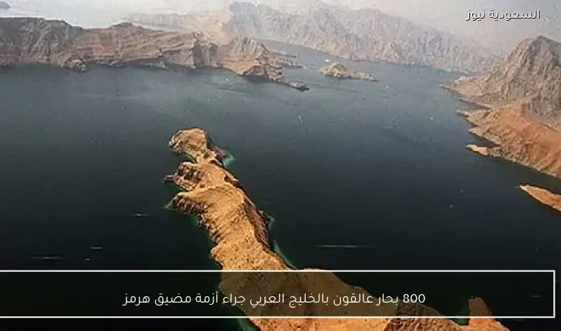 800 بحار عالقون بالخليج العربي جراء أزمة مضيق هرمز