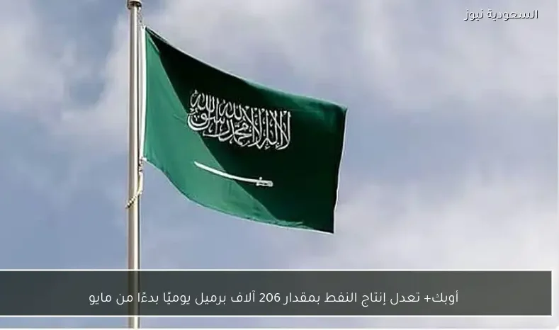 أوبك+ تعدل إنتاج النفط بمقدار 206 آلاف برميل يوميًا بدءًا من مايو