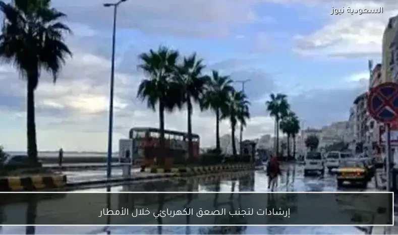 إرشادات لتجنب الصعق الكهربائي خلال الأمطار