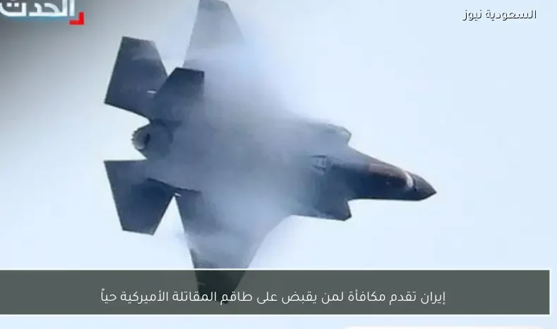 إيران تقدم مكافأة لمن يقبض على طاقم المقاتلة الأميركية حياً