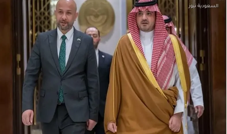 الأمير عبدالعزيز بن سعود يناقش مع وزير الطوارئ السوري سبل الوقاية من المخاطر