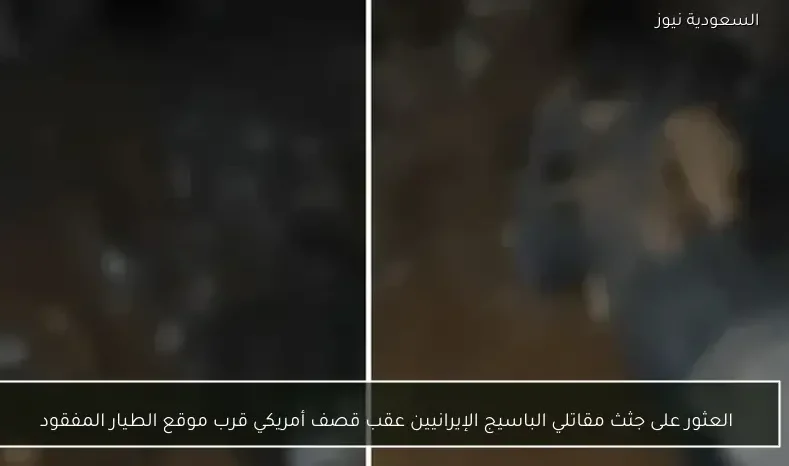 العثور على جثث مقاتلي الباسيج الإيرانيين عقب قصف أمريكي قرب موقع الطيار المفقود