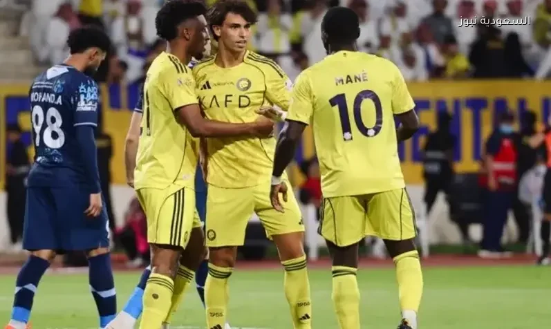 النصر يتغلب على الأخدود بهدفين ويستمر في صدارة الدوري