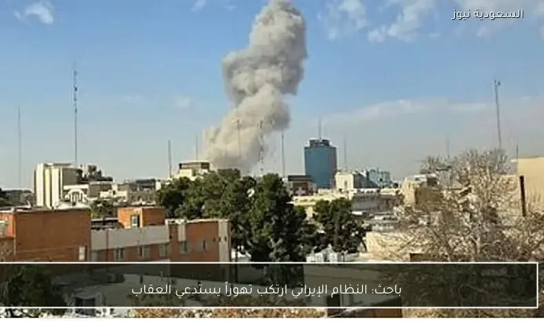 باحث: النظام الإيراني ارتكب تهوراً يستدعي العقاب