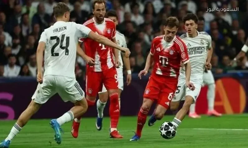 البايرن يصعد لنصف نهائي دوري الأبطال بفوزه على ريال مدريد 4-3 ويتقابل مع بي إس جي