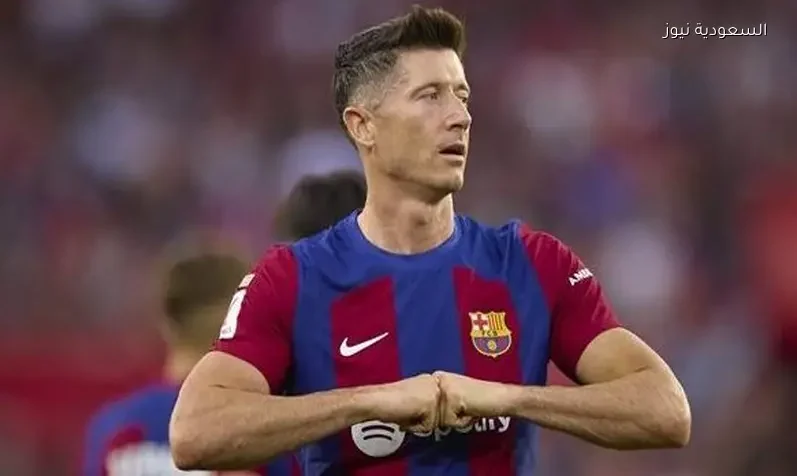 برشلونة يعتزم تمديد عقد ليفاندوفسكي حتى عام 2027