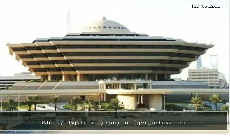 تنفيذ حكم القتل تعزيرًا لمقيم سوداني تهرب الكوكايين للمملكة