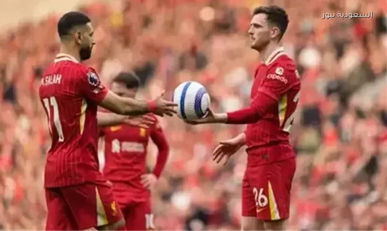 روبرتسون يروي تفاصيل حديثه مع محمد صلاح قبل ديربي الميرسيسايد