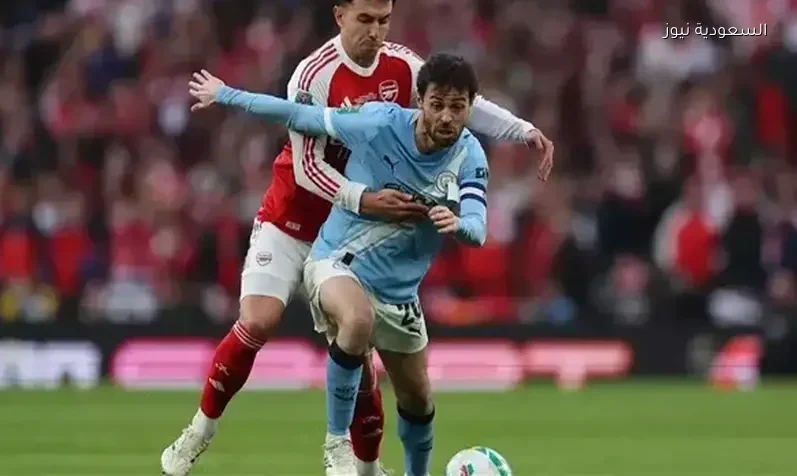 القنوات الناقلة لمباراة مانشستر سيتي وأرسنال في قمة الجولة 33