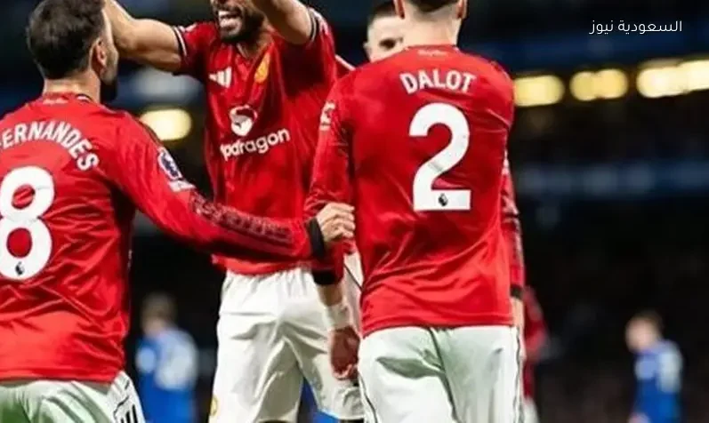 مانشستر يونايتد يتغلب على تشيلسي في منافسات الدوري الإنجليزي