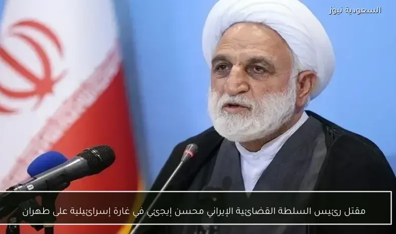 مقتل رئيس السلطة القضائية الإيراني محسن إيجئي في غارة إسرائيلية على طهران