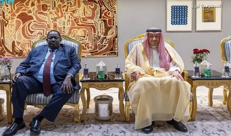 نائب وزير الخارجية يستقبل وفد جنوب السودان في الرياض