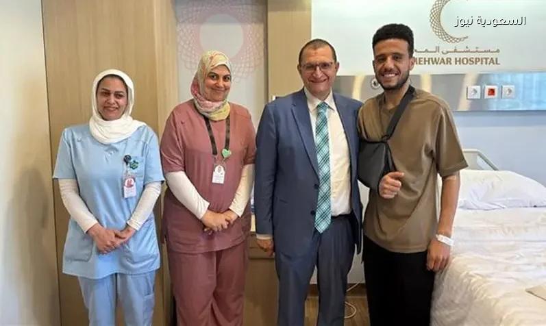 نجاح العملية الجراحية لمصطفى فتحي إثر إصابة خطيرة في الترقوة