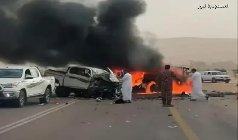 وفاة 4 معلمات وسائقهن في حادث مروري بحوطة بني تميم
