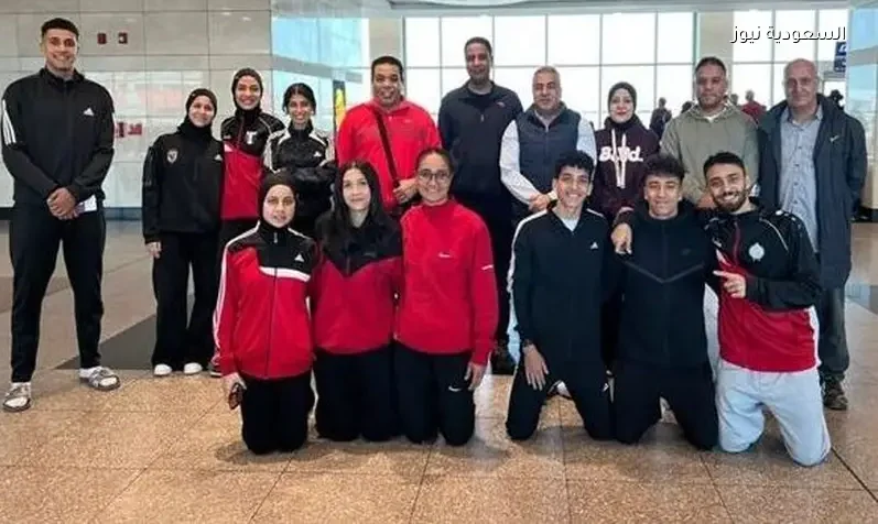 وفد الكاراتيه ينطلق إلى إسبانيا للمنافسة في بطولة العالم